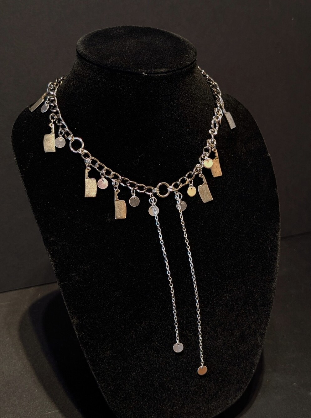 Cleaver Dangle Necklace